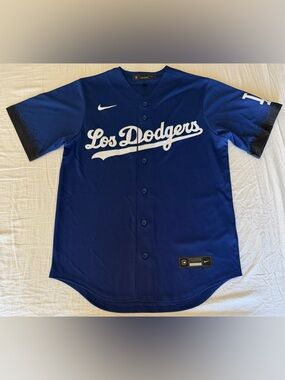 Nike MLB LA Dodgers “Los Dodgers”Blank Baseball Jersey T770-LDCC Men’s Size